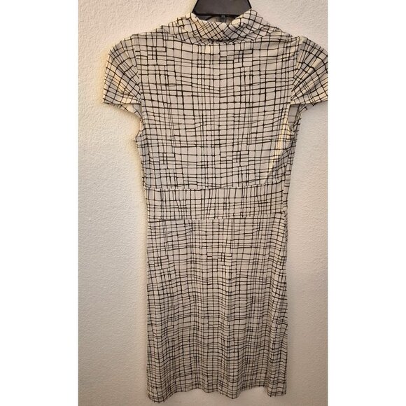 Banana Republic Silk/Cotton Blend Drape Neckline LIghtweight Dress Size S EUC - Picture 5 of 8